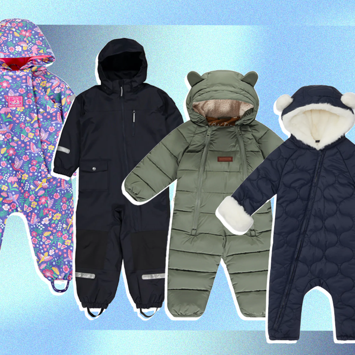 Best baby snowsuits 2023 Waterproof pram and puddle suits The Independent